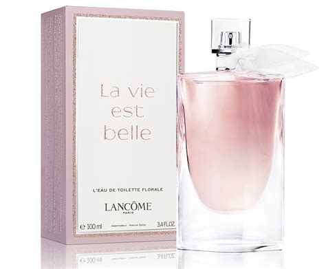 la vie est belle eau de toilette florale